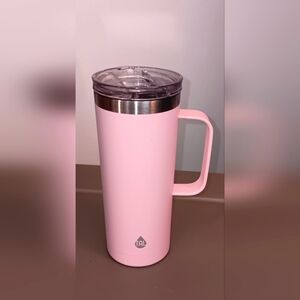 TAL Stainless Steel Mountaineer Travel Mug Tumbler Cup Handle Flip Top 20 oz